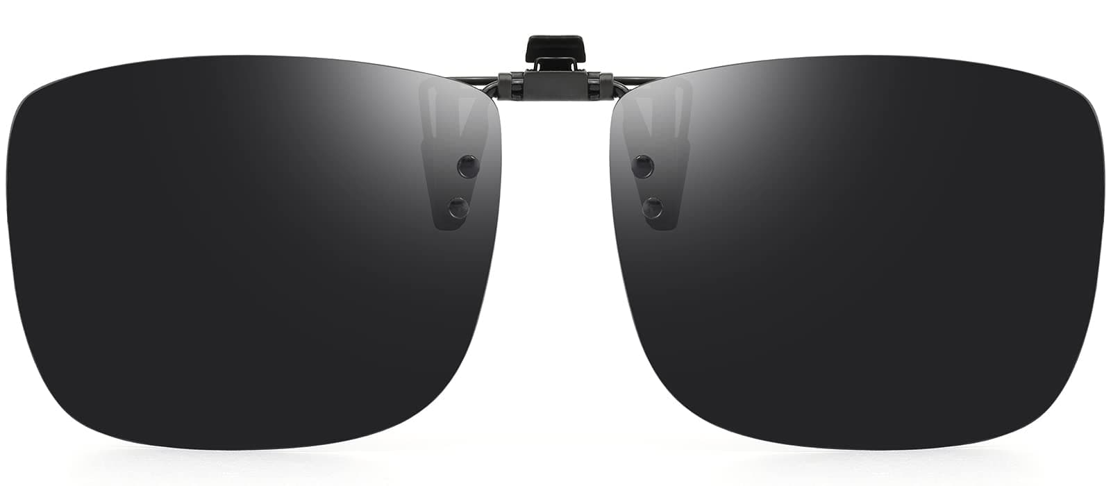 Polarized Clip On Sunglasses Over Prescription Glasses for Men Women UV Protection