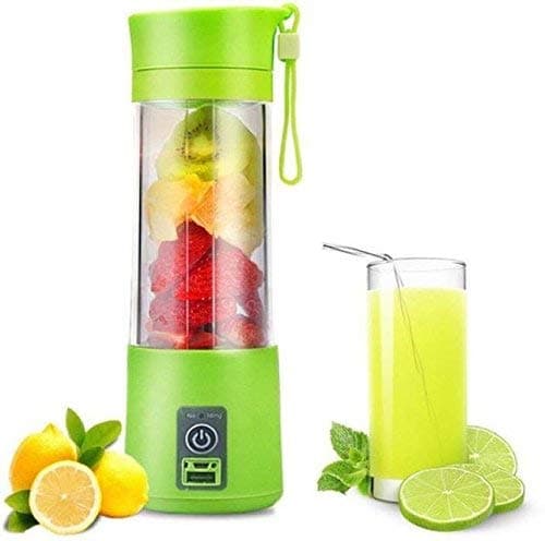 WideWings Mixer juicer Grinder | Juice Blender Machine|USB juicer Bottle Blender Mixer | Fruit Juice Maker | Fruit juicer | Fruit juicer for Soft Fruits (Multi-Color)