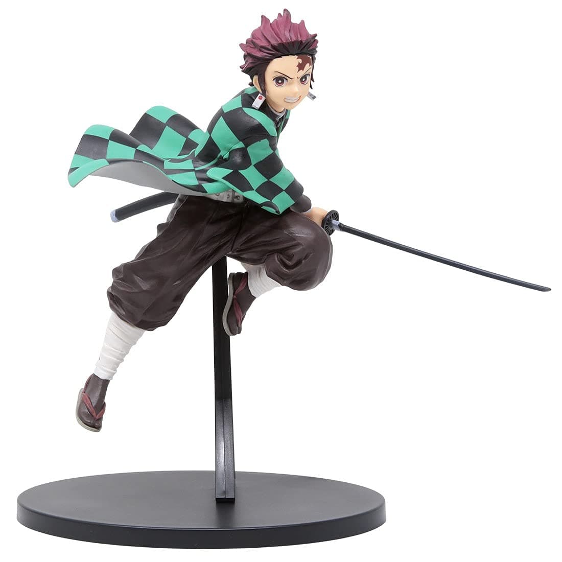 Kawaii Kart Demon Slayer Vibration Stars Kamado Tanjiro Action Figure Height - 18cm