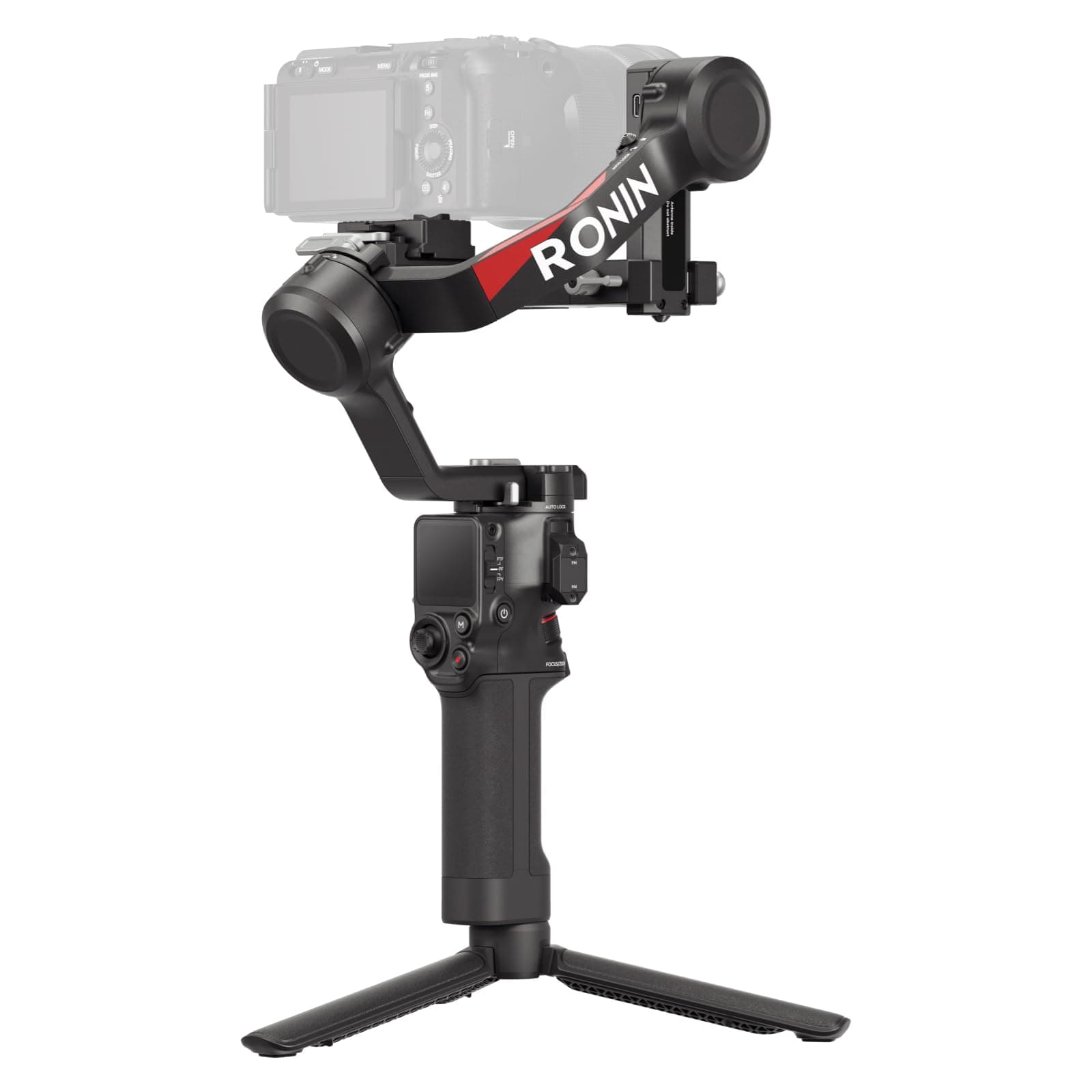 RS 4, 3-Axis Gimbal Stabilizer for DSLR and Mirrorless Cameras Canon/Sony/Panasonic/Nikon/Fujifilm, 2-Gen Native Vertical Shooting, 2-Mode Switch Joystick, UAE Version, Official Warranty Support