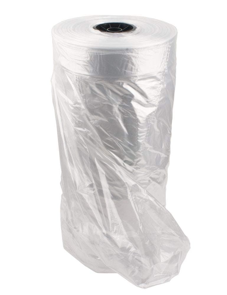 NAHANCO NTP354, Plastic Perforated Poly Garment Bags on a Roll, 1/2 mil., 54”H x 21” W x 4” D, Clear (Roll of 466)