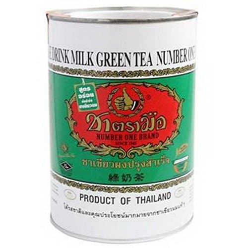 6 X Thai Drink Milk Green Tea Hot , Cool 220 G. Whole Sale andpng