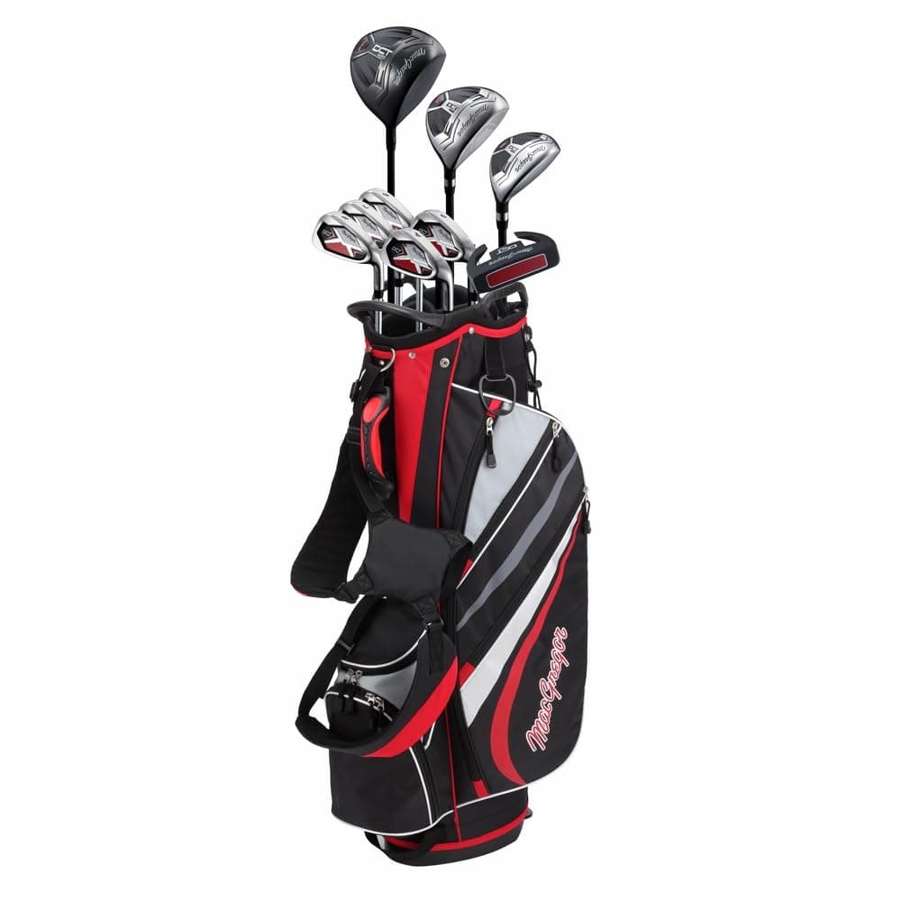 MacGregor Golf DCT4000 Golf Clubs Set with Bag, Mens Right Hand (9 Clubs / 13 Pieces)