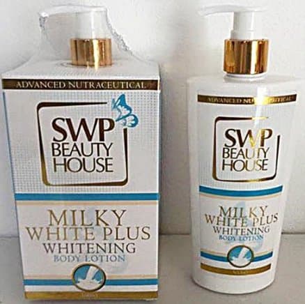 Milky White Plus Whitening Body Lotion SWP Beauty House Skin Naturally 300 ml by JN