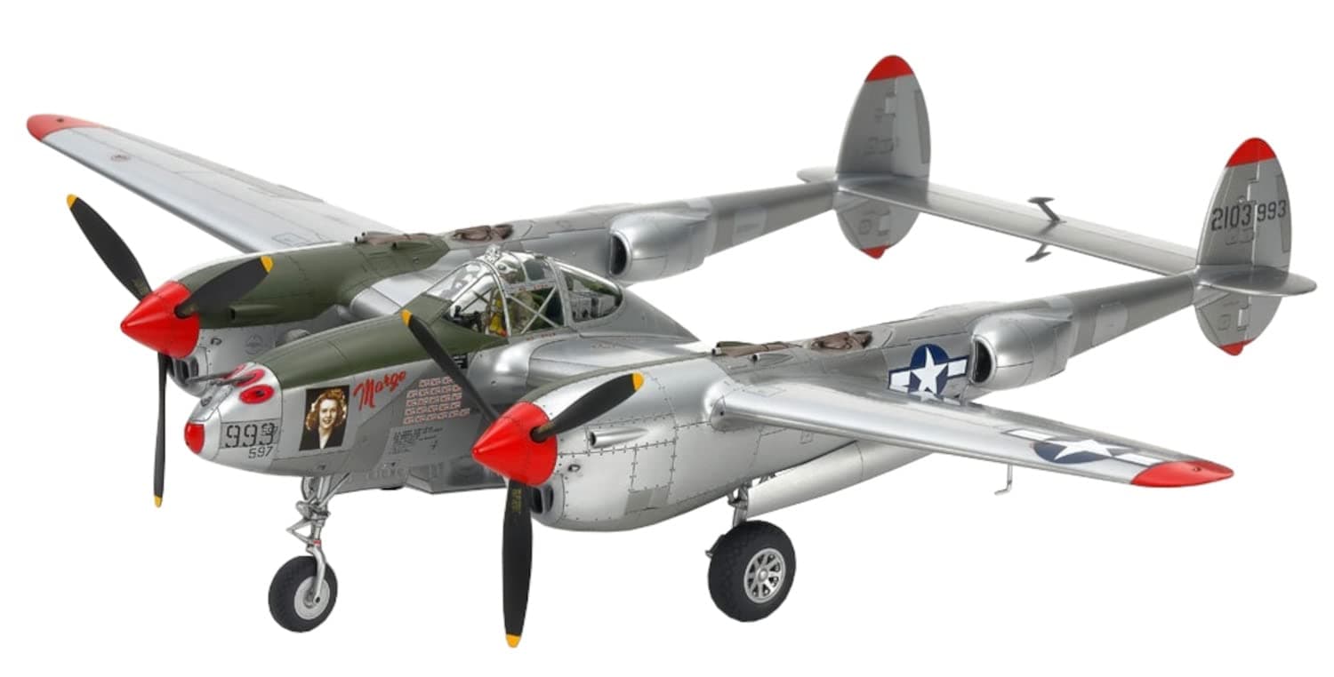 Model Airplane - 1/48 P-38 J Lightning