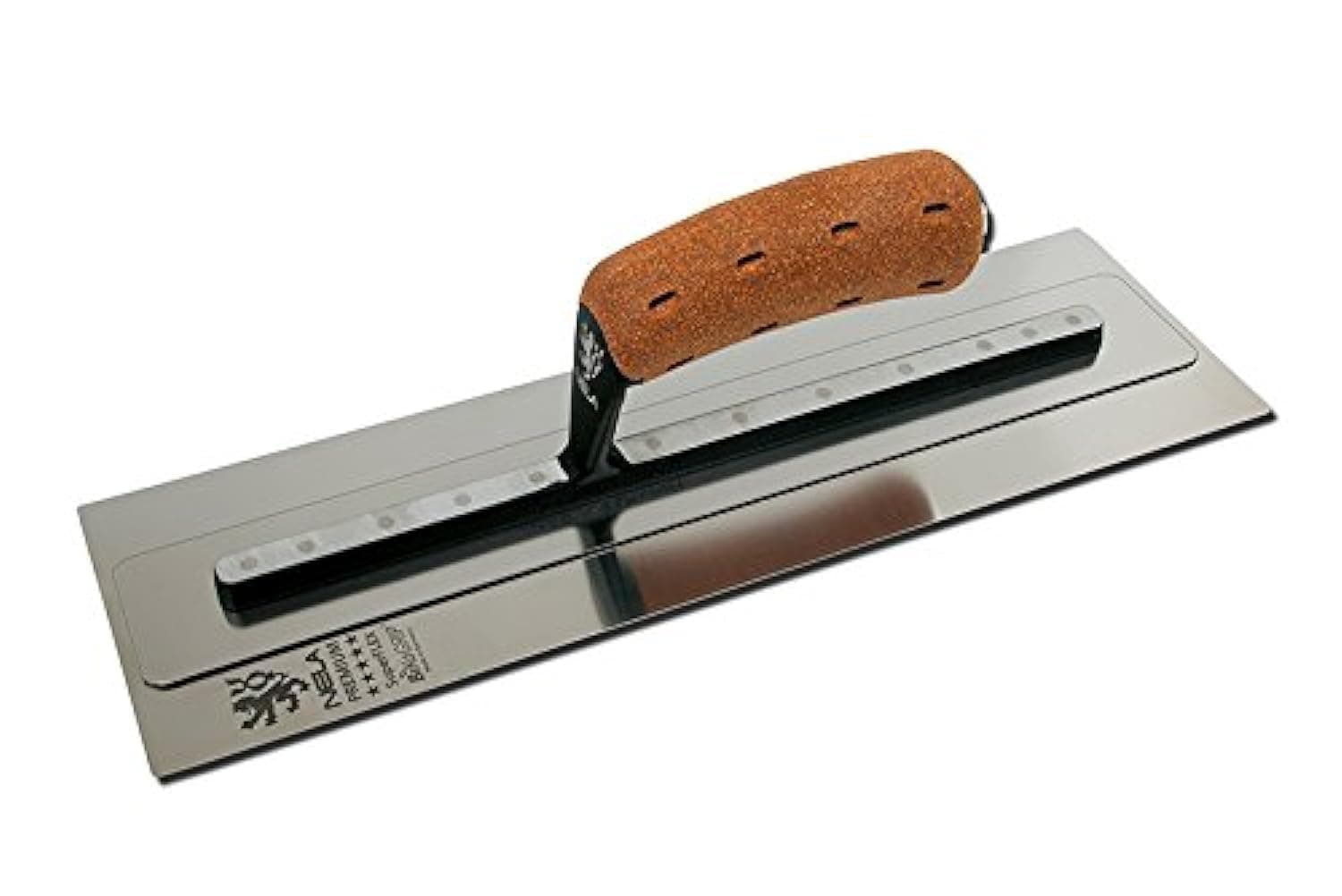 Nela Premium SuperFLEX Finishing Trowel 14" x 4.3" Cork Handle BiKo Grip