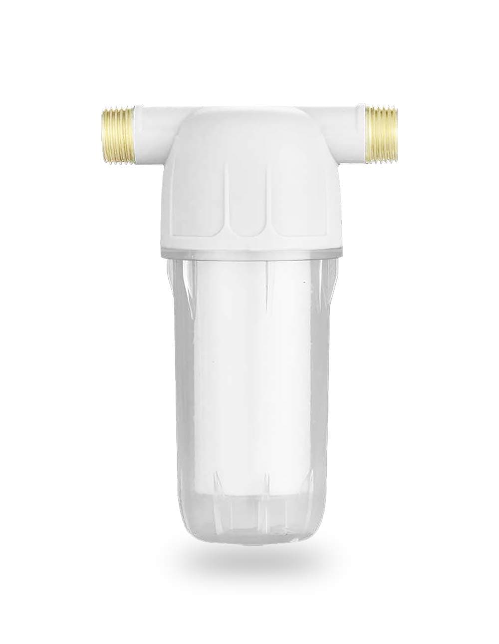 Reusable Sediment Spin Down Replacement Water Pre Filter 10Micron,10GPM,1/2"MNPT,for Hot Water System,Kitchen,Dishwasher and Water Operated Equipment