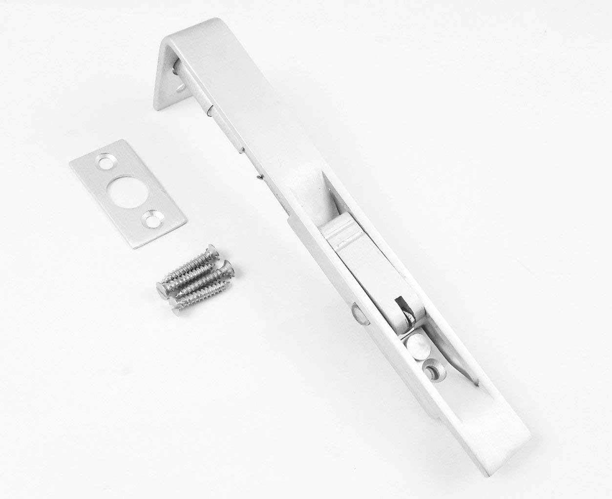 Flush Bolt Door Lock Aluminium 200mm 8'' Lever Slide Lock Action