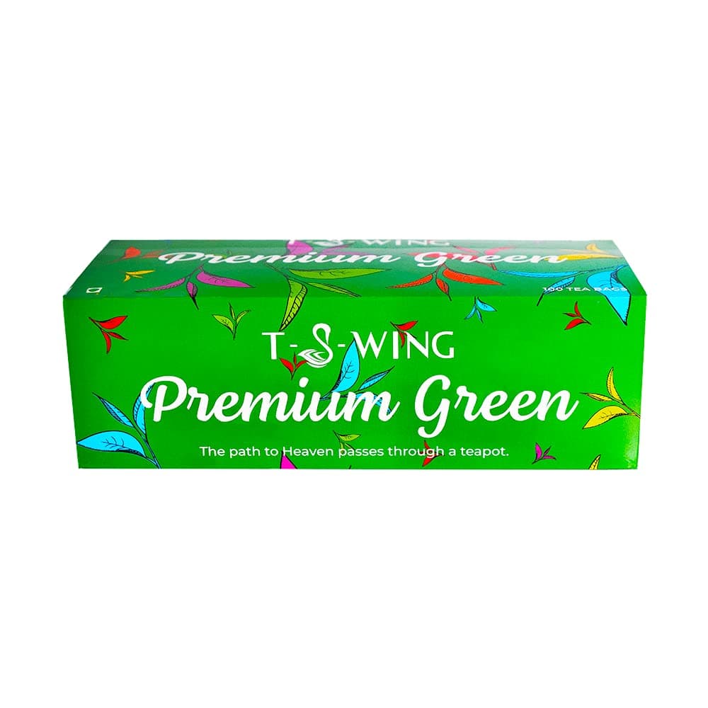 Premium Green Tea|100 Tea Bags|Zero Calories, Less Bitter, All Natural Flavour And Rich In Antioxidants - 0.3 Kg