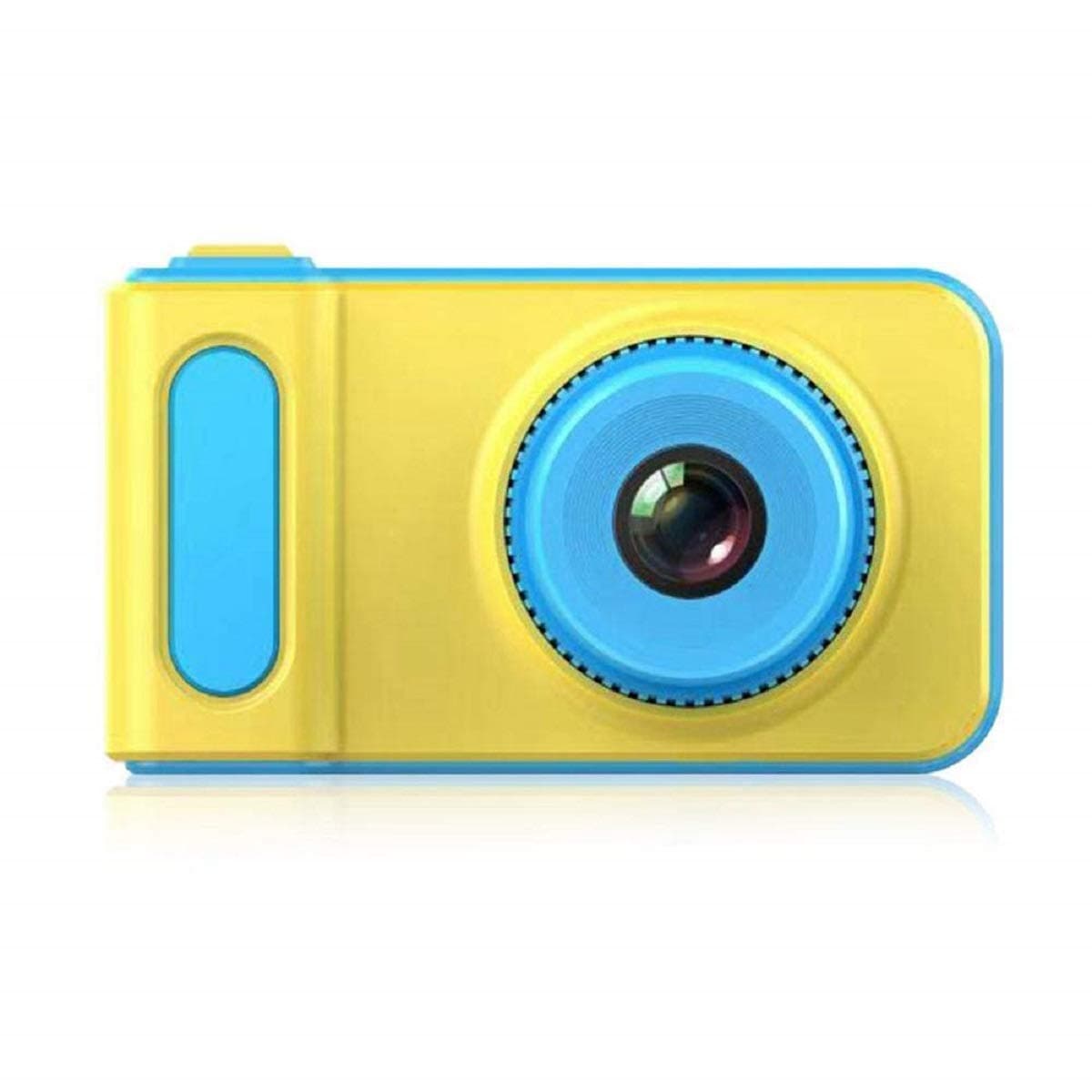 MOHANKHEDA Kids Digital Camera Mini 2 Inch Screen Children Camera 1080 HD Digital Camera Toys Camera for Boys Girls Birthday (Blue & Yellow)