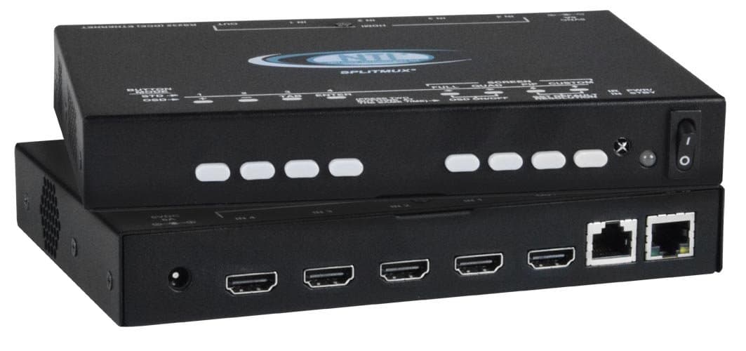 NTI HDMI Multiviewer; 1080p Real-Time Video; Quad/PiP/Full/Custom Display Modes, HDCP Compliant