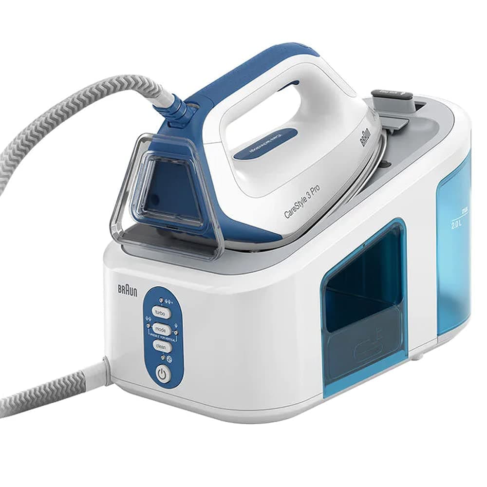 Braun CareStyle 3 Pro Steam Generator Iron IS 3157 White/blue"Min 1 year manufacturer warranty"