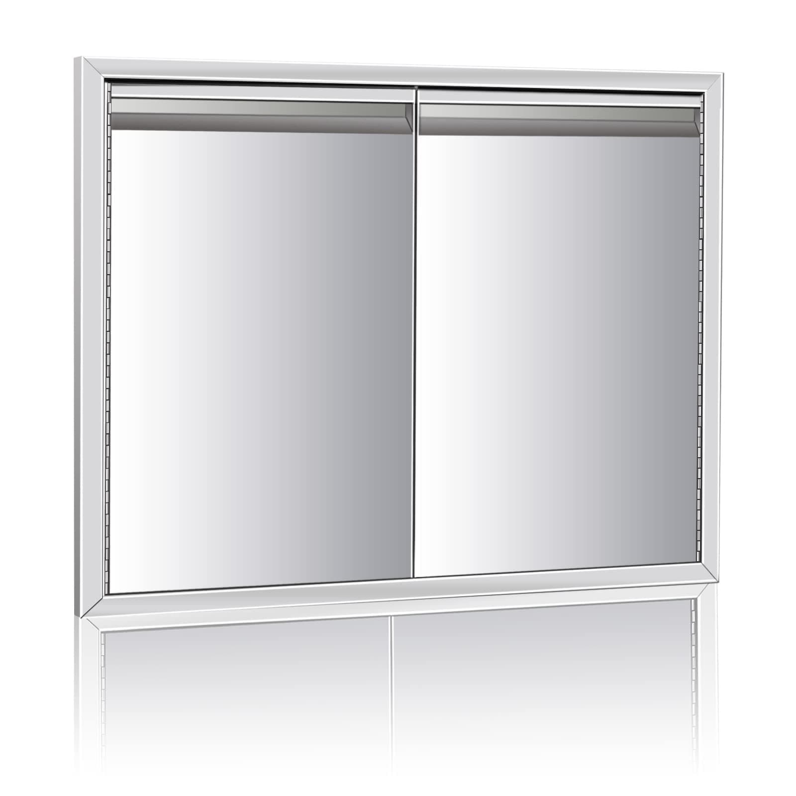 Outdoor Kitchen Double Access Door 31″W x 24″H Stainless Steel BBQ Door for Outdoor Kitchen Island