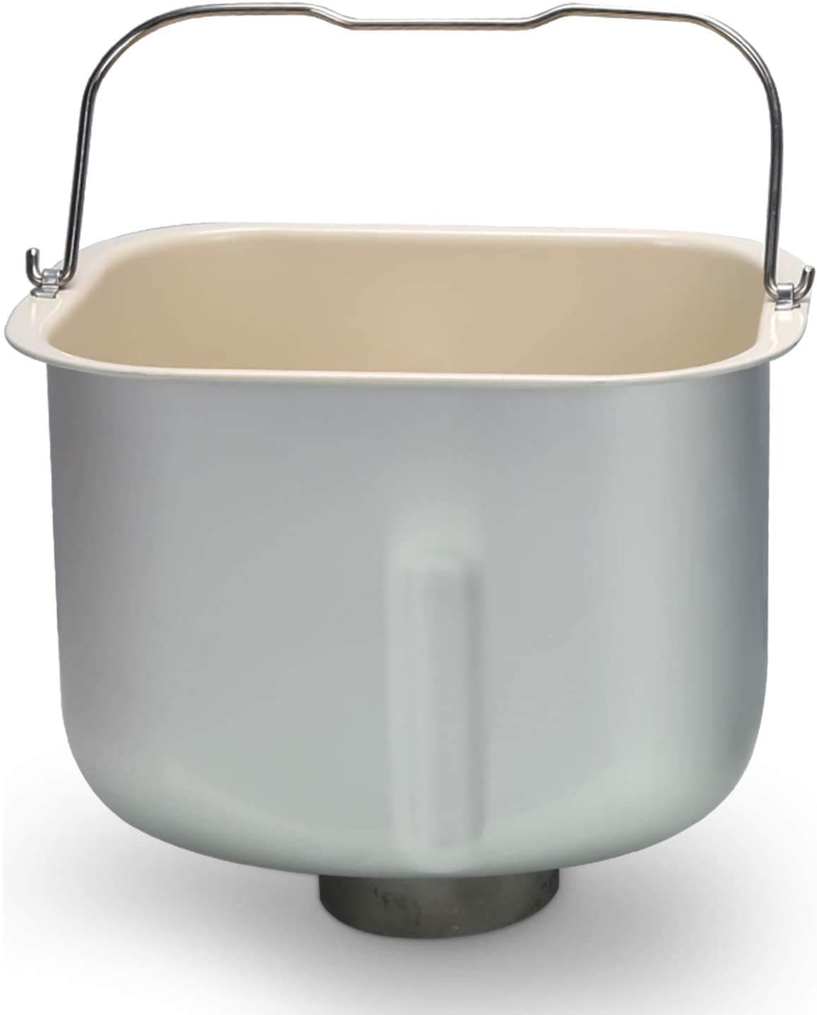 KBSBread Machine Liner, 2LB Bread Pan with Kneading Paddle, Premium Ceramic Non-Stick, Black