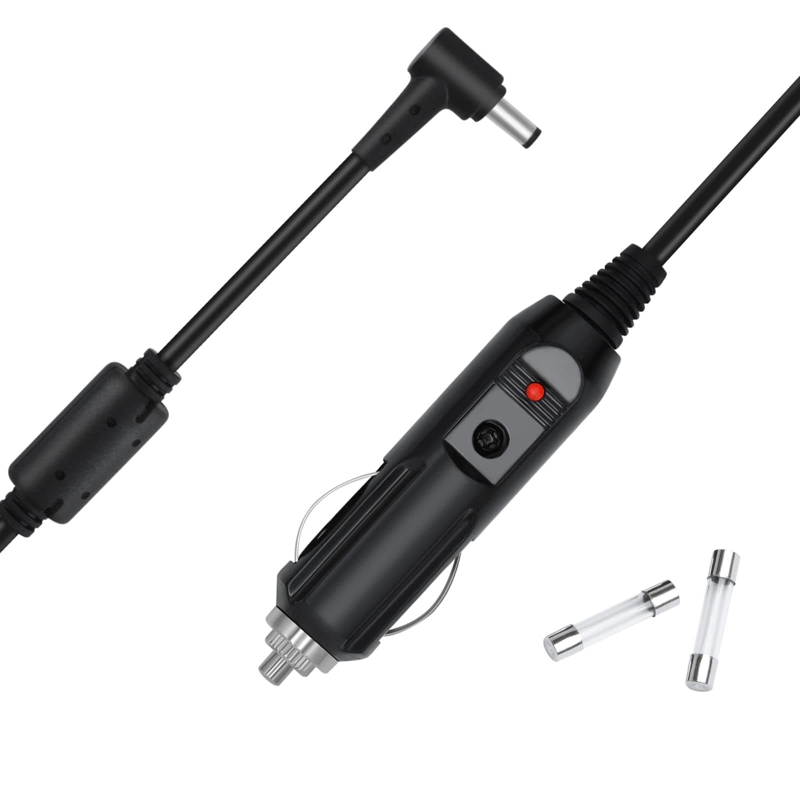 12V Car Charger for Inogen One G2 G3 G4 G5, DC Power Adapter Replace Inogen BA-306 BA-301, 12 Volt Inogen One Accessories Cigarette Lighter Power Supply with Additional Fuses 2-8.3ft