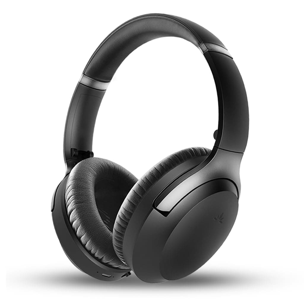 Avantree Aria 3 - Bluetooth 5.3 Active Noise-Cancelling Headphones Over-Ear, with Wireless HD Audio, Spacious & Comfortable Fit, Dual Connectivity, and 55hr Extended Playtime
