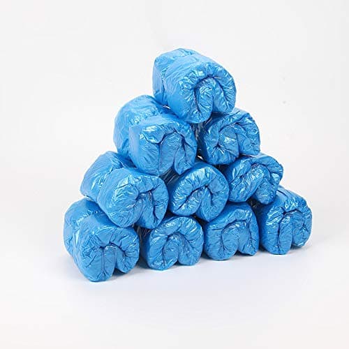 Overshoes Disposable Shoe Covers Protection 200 Pcs for Shoe Cover Dispenser Machine T Buckle