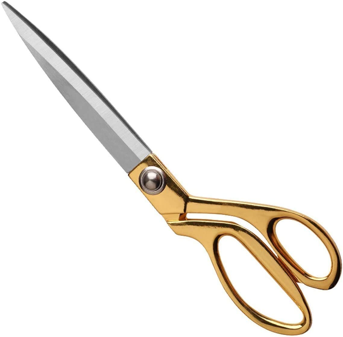 Tailor Scissors Professional 10.5" Gold Plated Stainless Steel Professional Shears Heavy Duty, 26 x 7 Centimeters