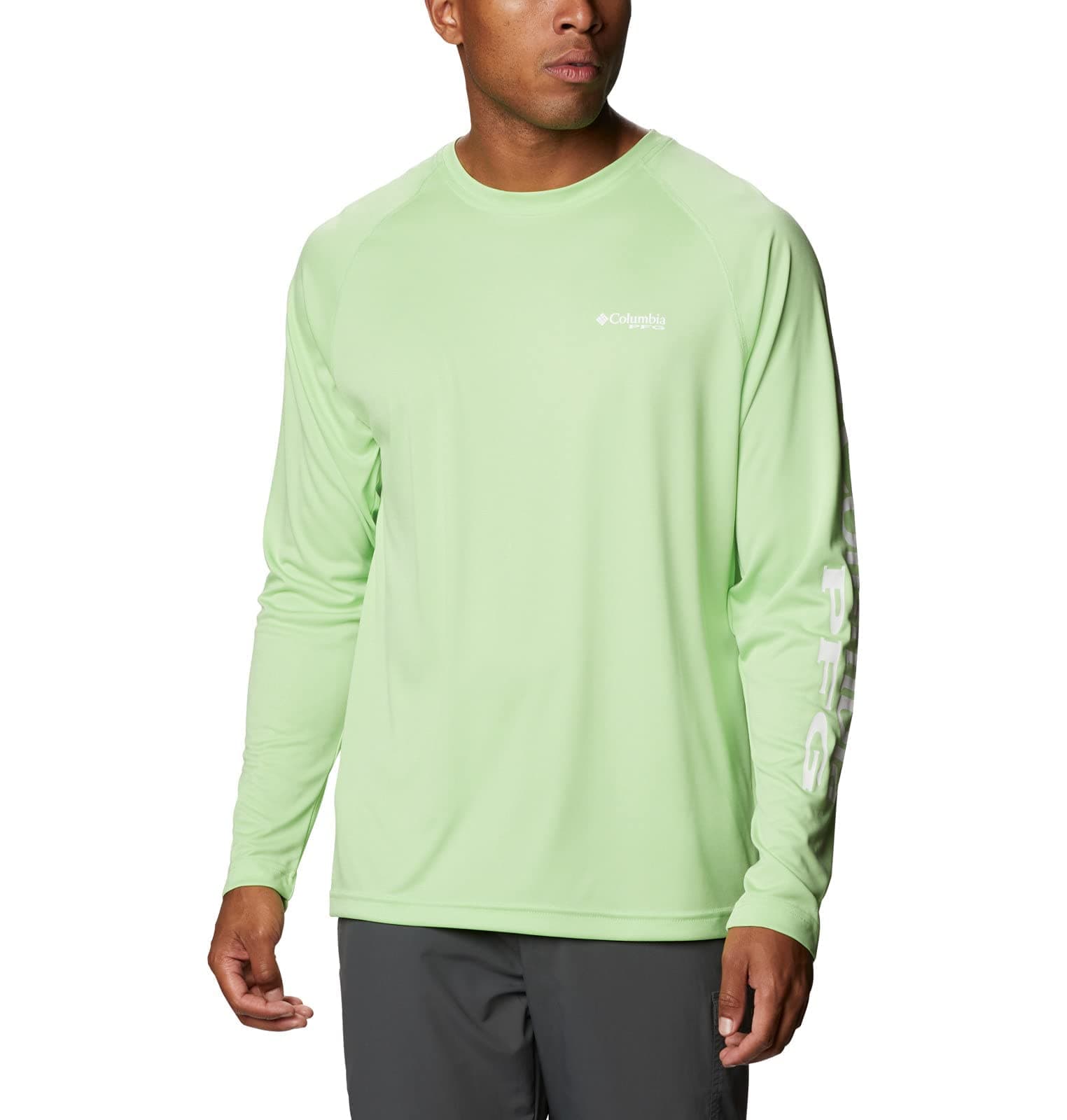 ColumbiaMen's Terminal Tackle Heather Long Sleeve Shirt