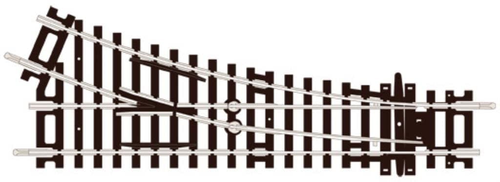 Peco ST-240 HO-Scale Code 100 #2 Right-Hand Turnout Insulfro