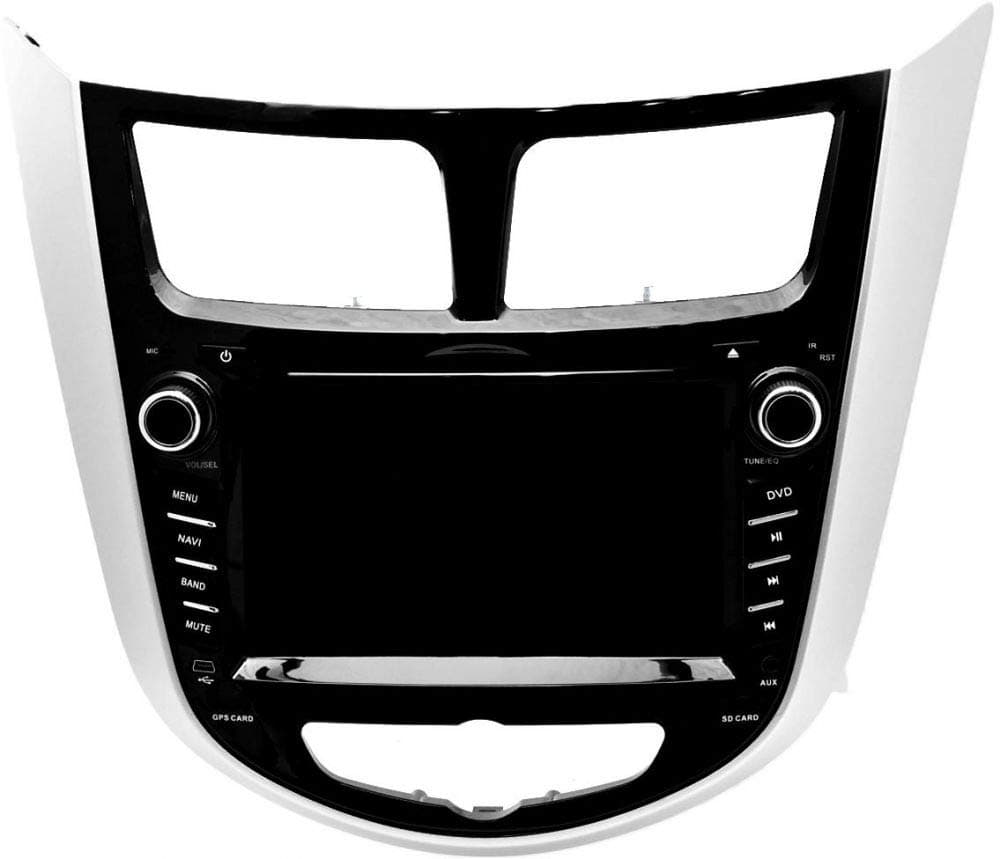 Magic Touch 7 Inch Car GPS and DVD for Hyundai Accent - Model - 2010-14