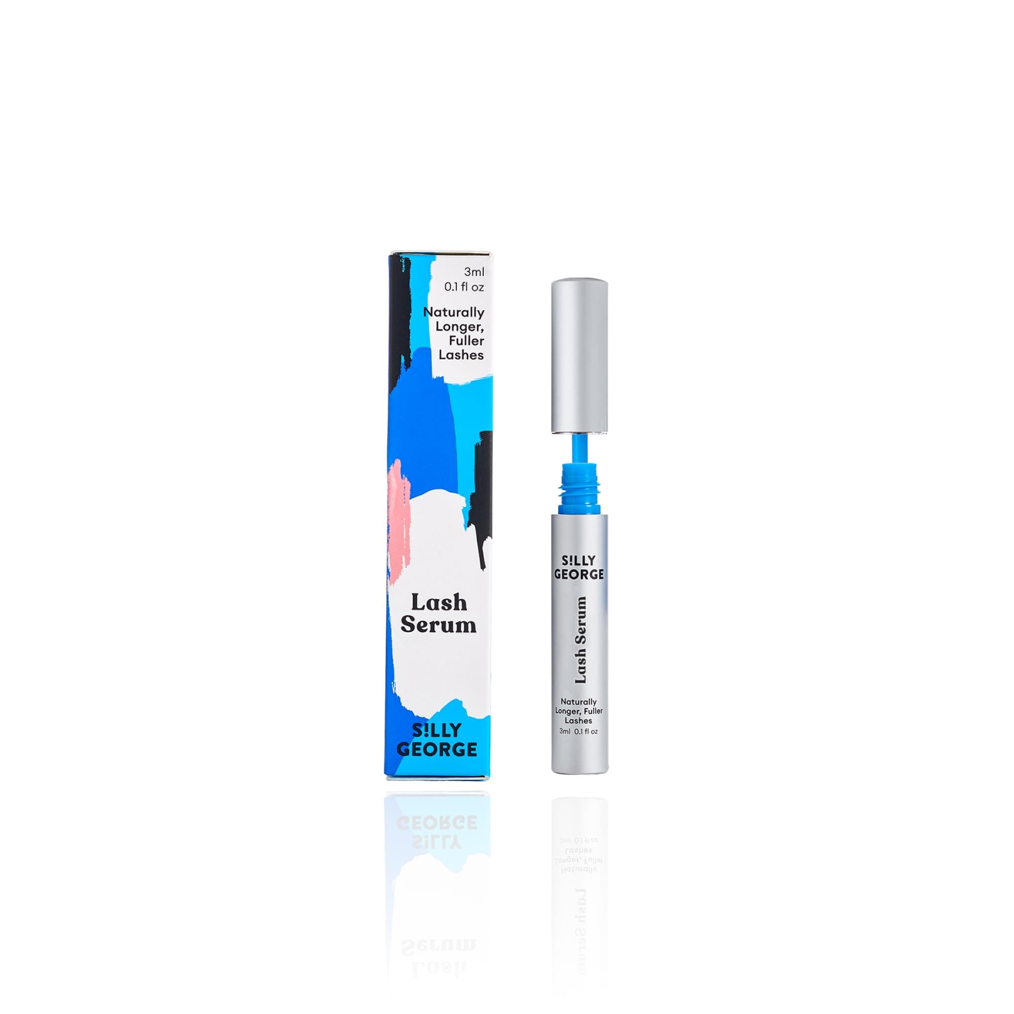 Eyelash Growth Serum - Lash Serum Unlocks Thicker, Fuller, Longer Eyelashes & Bold Eyebrows | Rapid Lash Moisturising Formula for Visible Results | Vegan & Cruelty-Free (3ml, 0.1 Fl. oz)