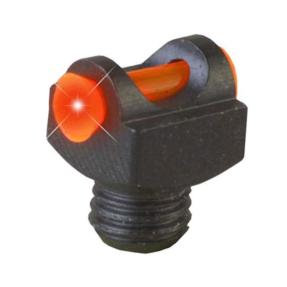 Low-Profile All-Metal Construction Starbrite Deluxe Fiber Optic Shotgun Replacement Bead, Red or Green