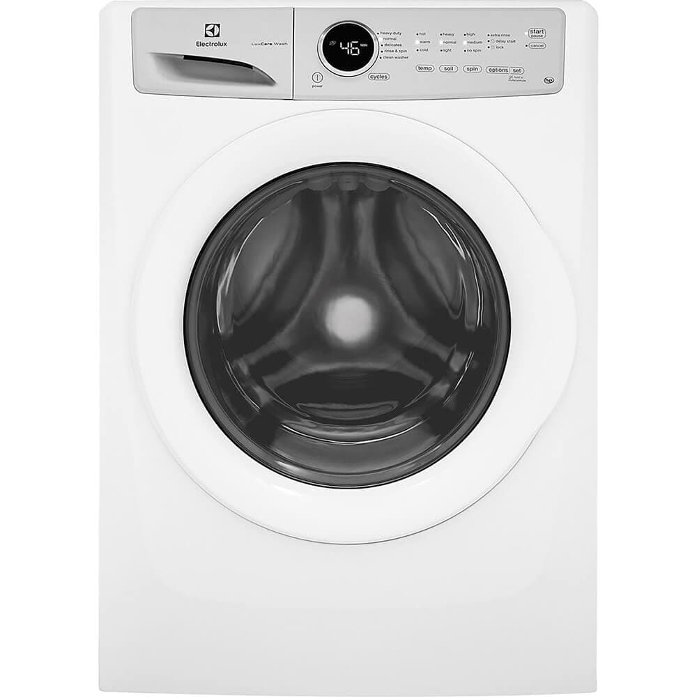 EFLW317TIW 27"" Front Load Washer with 4.3 cu. ft. Capacity IQ-Touch Control and ENERGY STAR in Island White