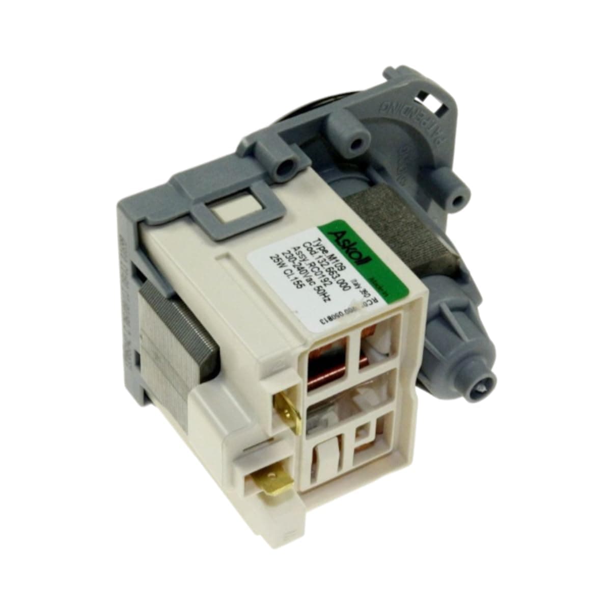 AEG Electrolux John Lewis Tricity Bendix Zanussi Washing Machine Drain Pump. Genuine part number 1326630009