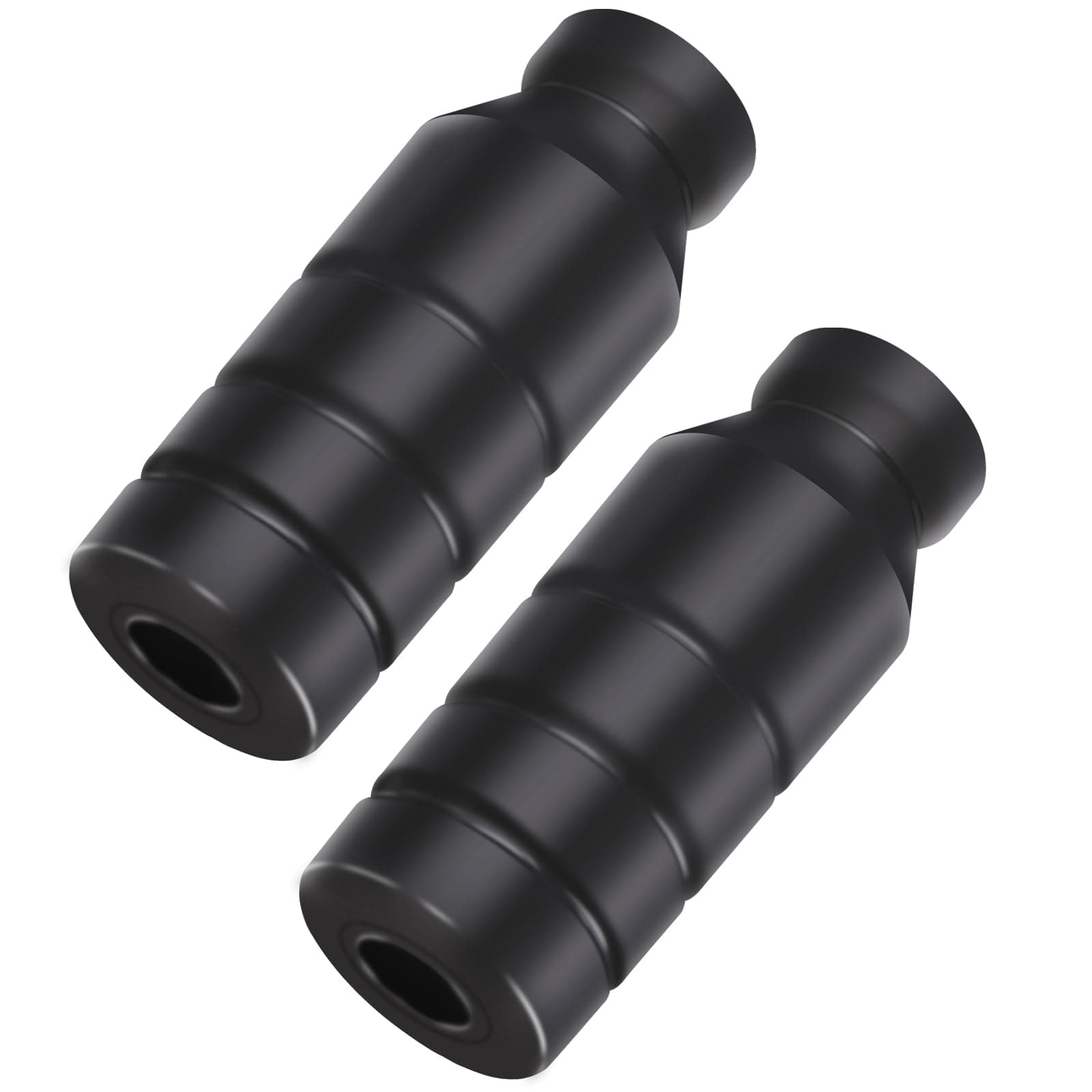 2 Pack 5inch Tall Polyurethane Bump Stop Replacement for Cherokee XJ 2WD 4WD 1997-2001 (KJ09114BK, PACK 2)