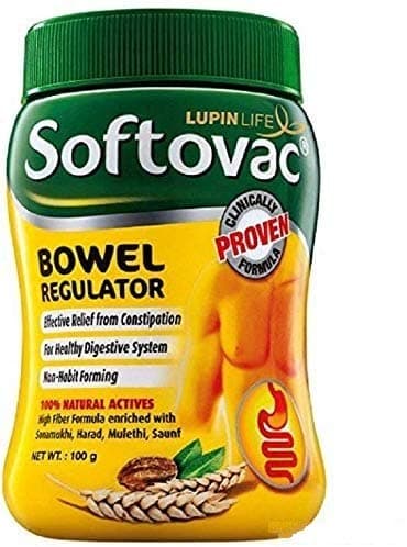sun waves A Quality Product Pack of 8 Softovac Bowel Regulator of 100 Grams Each Pack