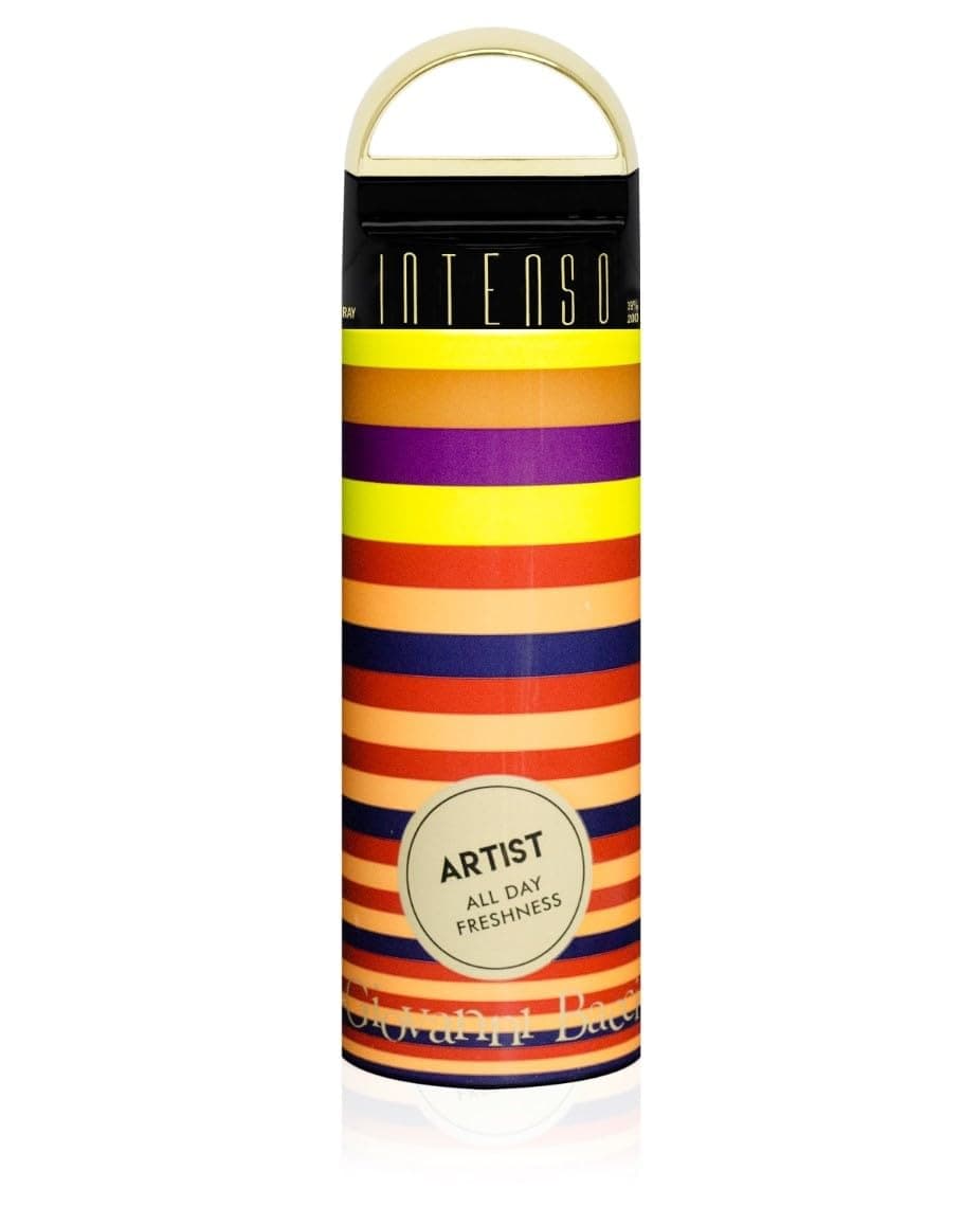 Deodorant Spray GIOVANNI BACCI PARIS Intenso Artist Imported Long Lasting Perfumed Deodorant Spray for Men and Women 200 ml/6.6 FL.OZ (Pack of 1)