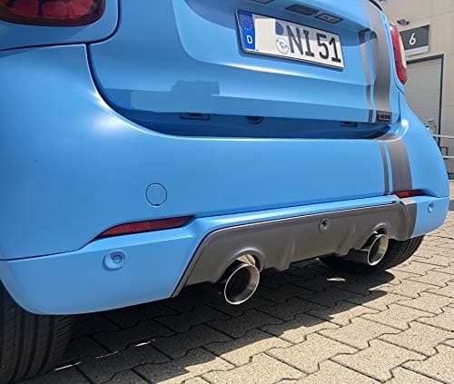 Fox Sport Exhaust 2 x 100 mm Smart Fortwo 453