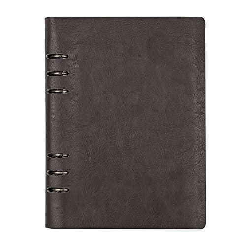 TWBBetter Vintage Soft PU Leather Cover Journal A5 Lined Refillable Notebook Loose Leaf Blank Travel Laboratory Diary Office Product