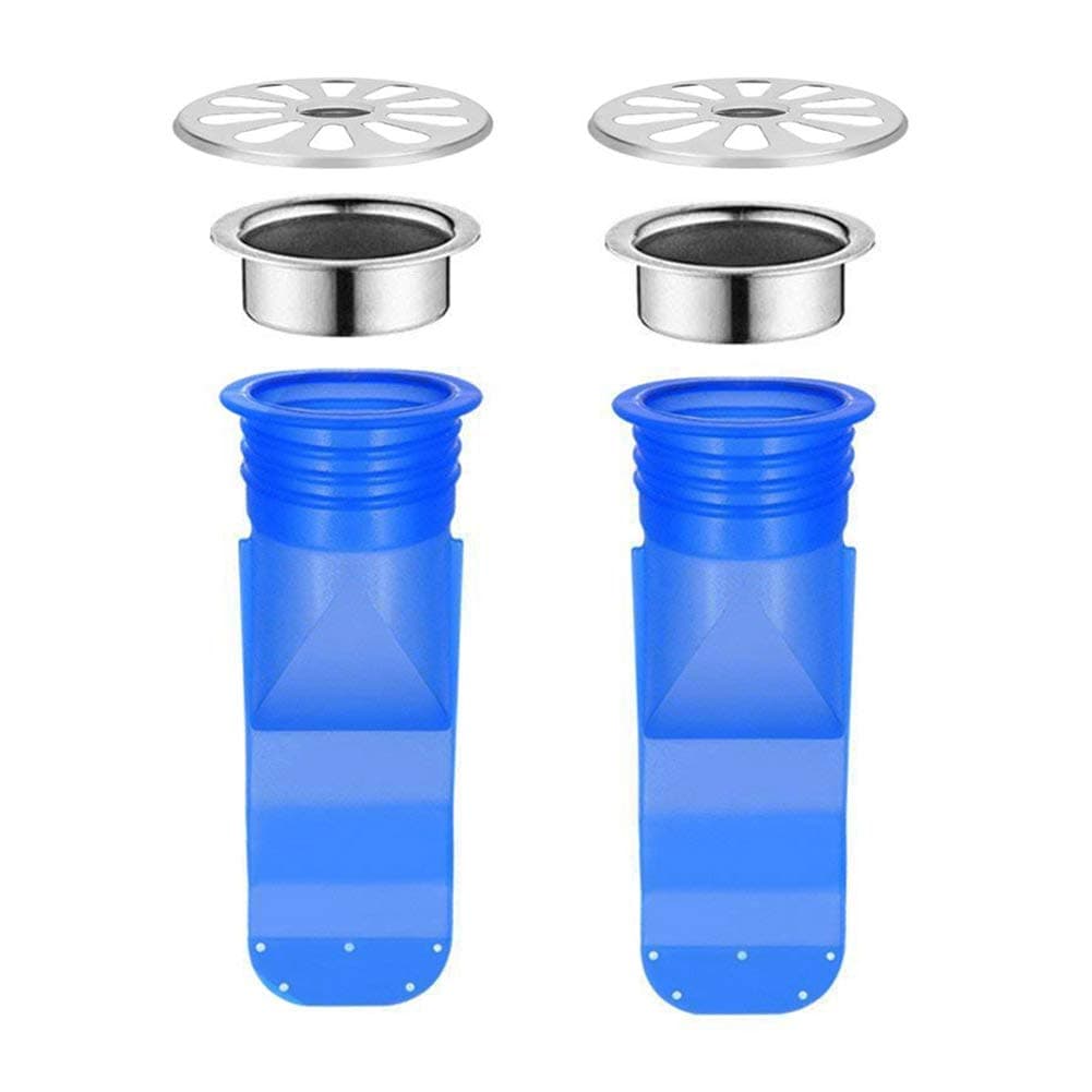 Sydien Silicone Seal Resist Smell and Bugs Drain Backflow Preventer for Pipes Tubes