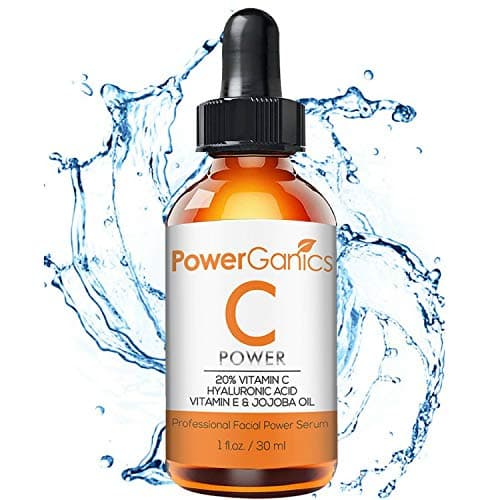 Vitamin C Serum For Face - with Hyaluronic Acid, Vitamin E, Natural Skin Firming Face Moisturizer – Target Wrinkles, Boosts Collagen