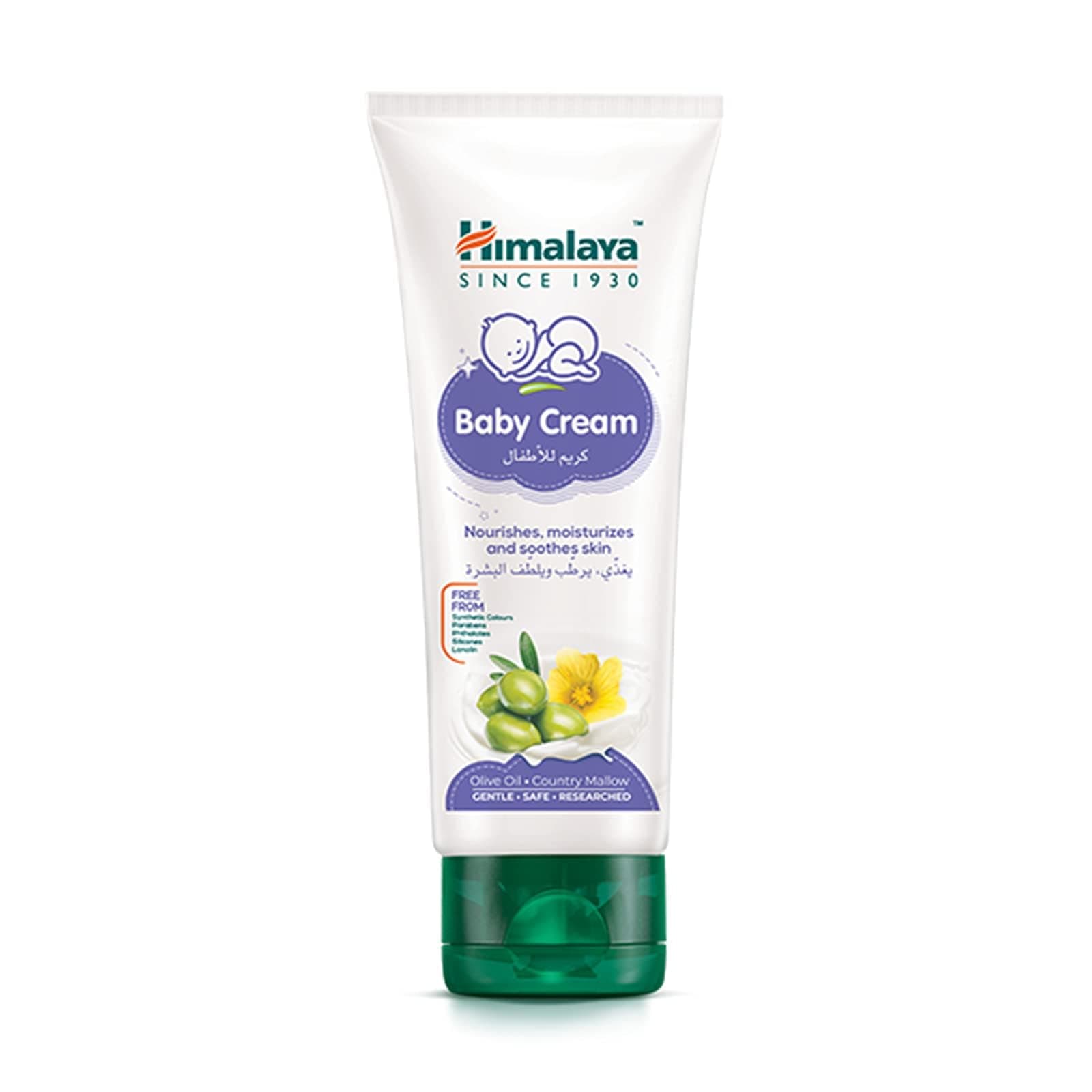 Herbal Baby Cream Protect Baby's Chapped Cheeks, 'Crawler's Knee' Tender Nose and Rubbed Elbow 100ml