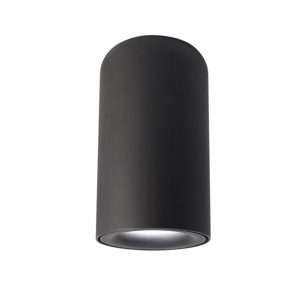 Aisilan LED Flush Mounted Ceiling Downlight 9W 3000K Warm Black Aluminum Anti Glare Accent Lamp Spot Light for Corridor Balcony Hallway Drawing Living Room MTD142B3K9W