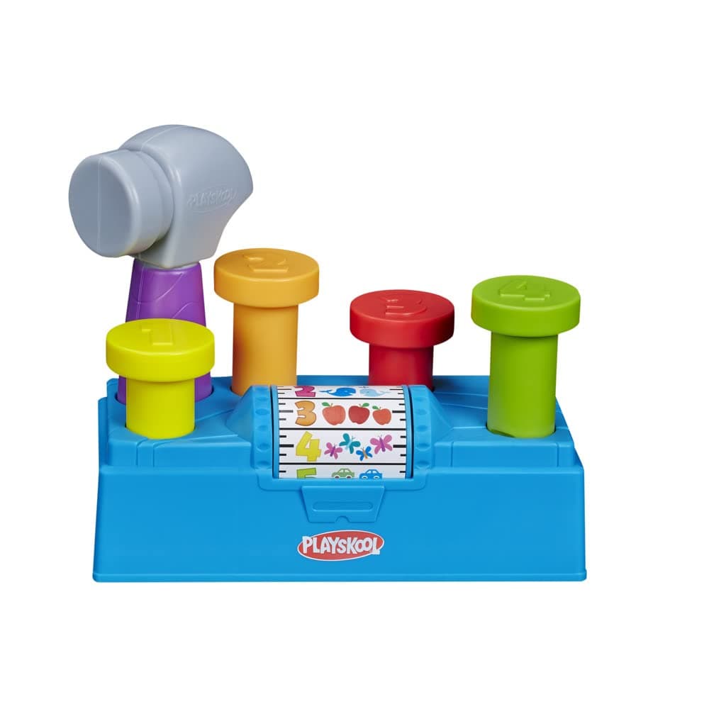 Tap 'n Spin Tool Bench Activity Toy Toolbox with Hammer for Toddlers 12 Months and Up Amazon Exclusive