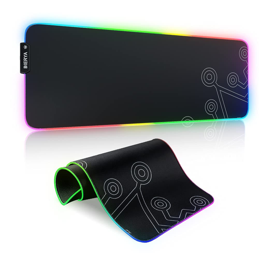 DK RGB Large Gaming Mouse Pad