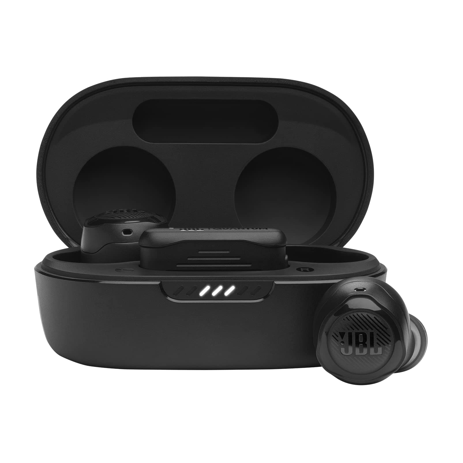 JBL Quantum TWS AIR - True Wireless Gaming Earbuds with Smart Ambient Technology, Low Latency 2.4GHz USB-C dongle or Bluetooth, 4 beamforming Microphones (Black)