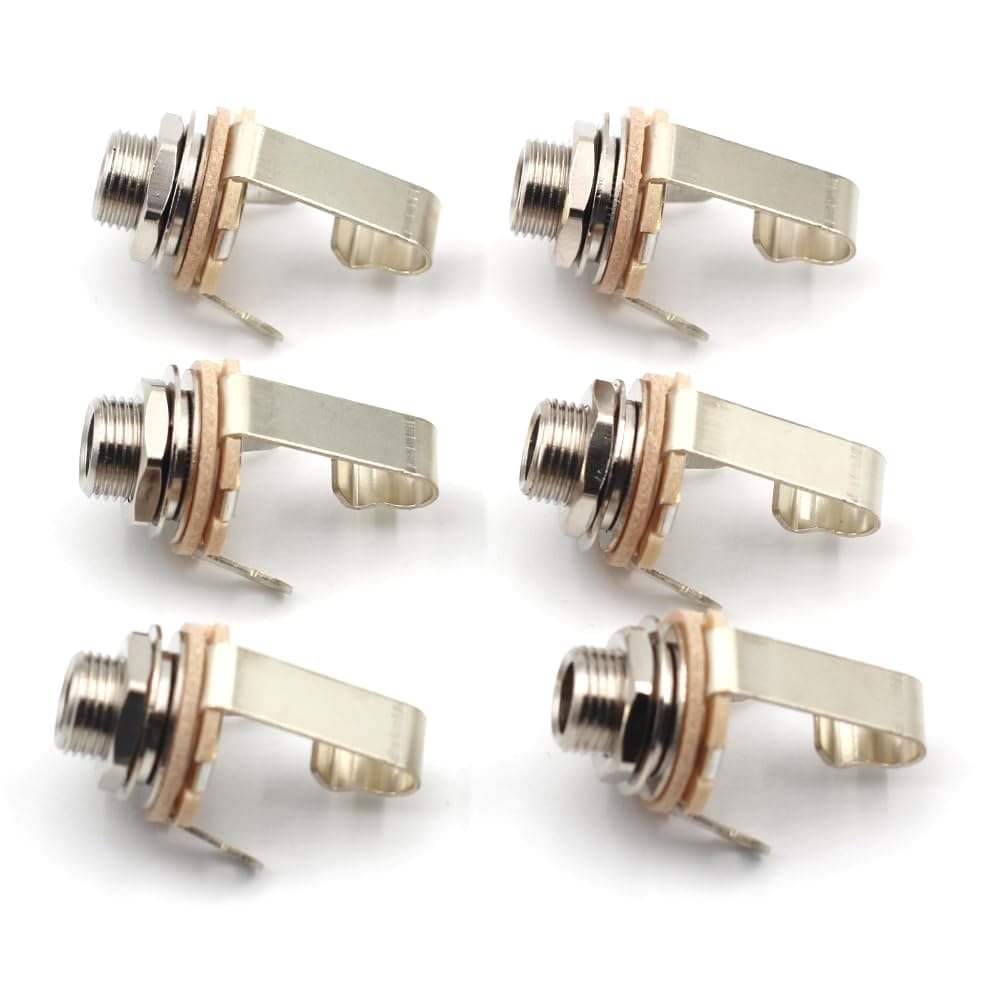 Output Jack, Mono - 6 Pack