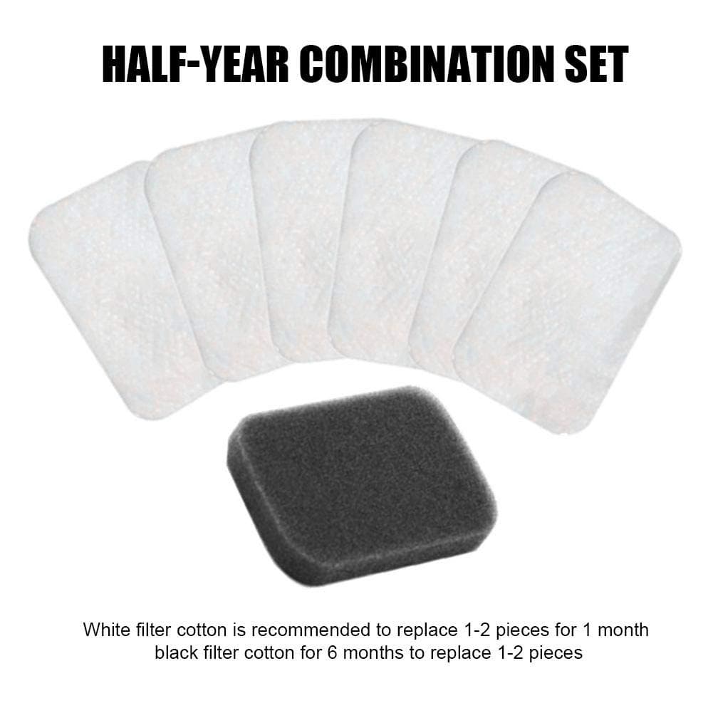 Adminitto88 CPAP Filters For Respironics Premium Foam Filter And Ultra Fine Filters For Philips Respironics M Series, PR System One And SleepEasy Series-Replacement Supplies Particulate Filter