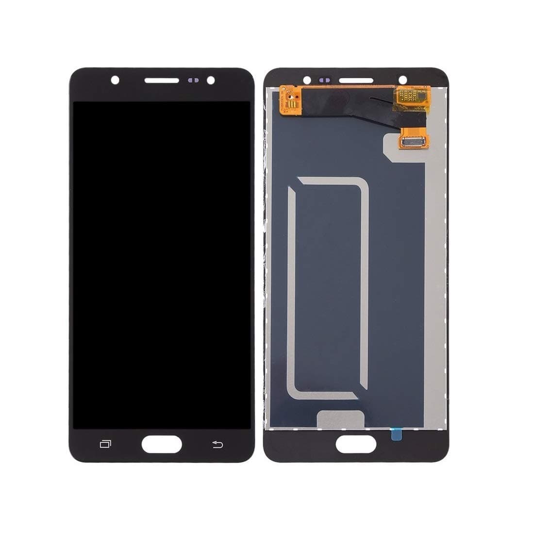 Screencart Replacement Combo Folder LCD Display Digitizer for Samsung Galaxy J7 Max SM-G615F (Black)