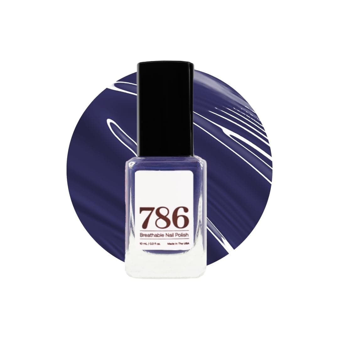 786 Cosmetics Breathable Nail Polish - Vegan Nail Polish, Cruelty-Free, Healthy, Halal Nail Polish, Fast-Drying Nail Polish (Samarkand)