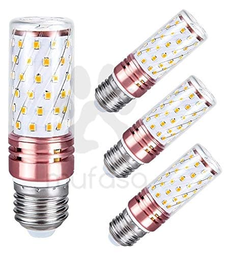 8+8 Watts e27 Screw Type Base;LED 3 Color Bulb, (Pack of 4)