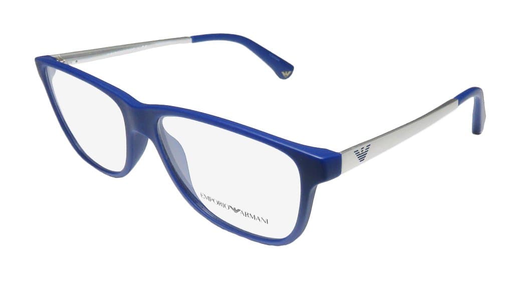 Emporio Armani EA 3025 Men's Eyeglasses Matte Electric Blue 52