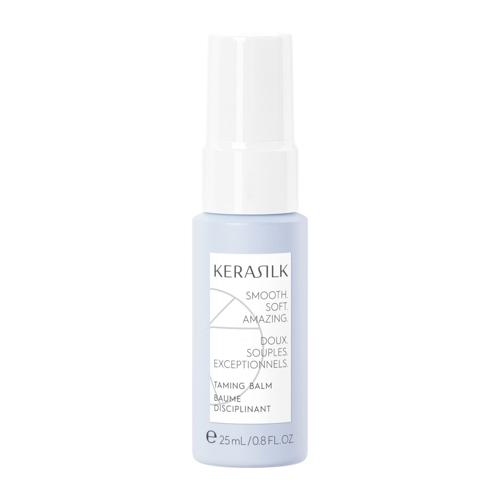 Kerasilk Taming Balm for Frizzy Hair, Vegan Formula, Heat Protection Serum, 25ml (travel size)