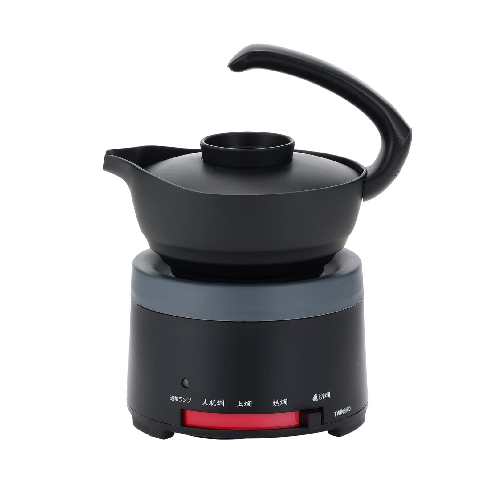 TWINBIRD TW-D418B Sake Kettle, Black
