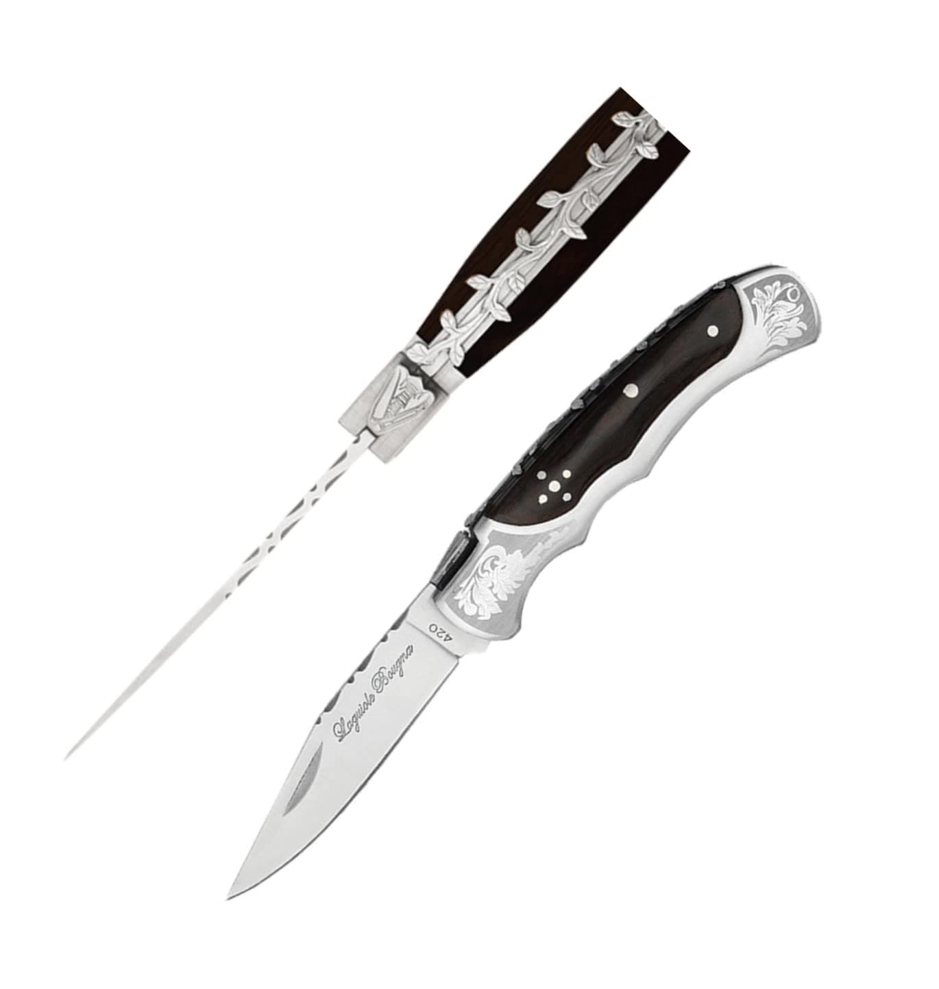 4141 Laguiole Bougna France Stunning hand made folding pocket knife.